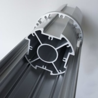 Aluminium casing – Soluxio solar panel circular aluminium exterior Aluminium casing - Soluxio solar panel circular aluminium exterior