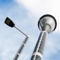 Solar lichtmast – Soluxio lantaarnpaal op zonne energie armatuur top luminaire Solar lichtmast - Soluxio lantaarnpaal op zonne energie armatuur top luminaire
