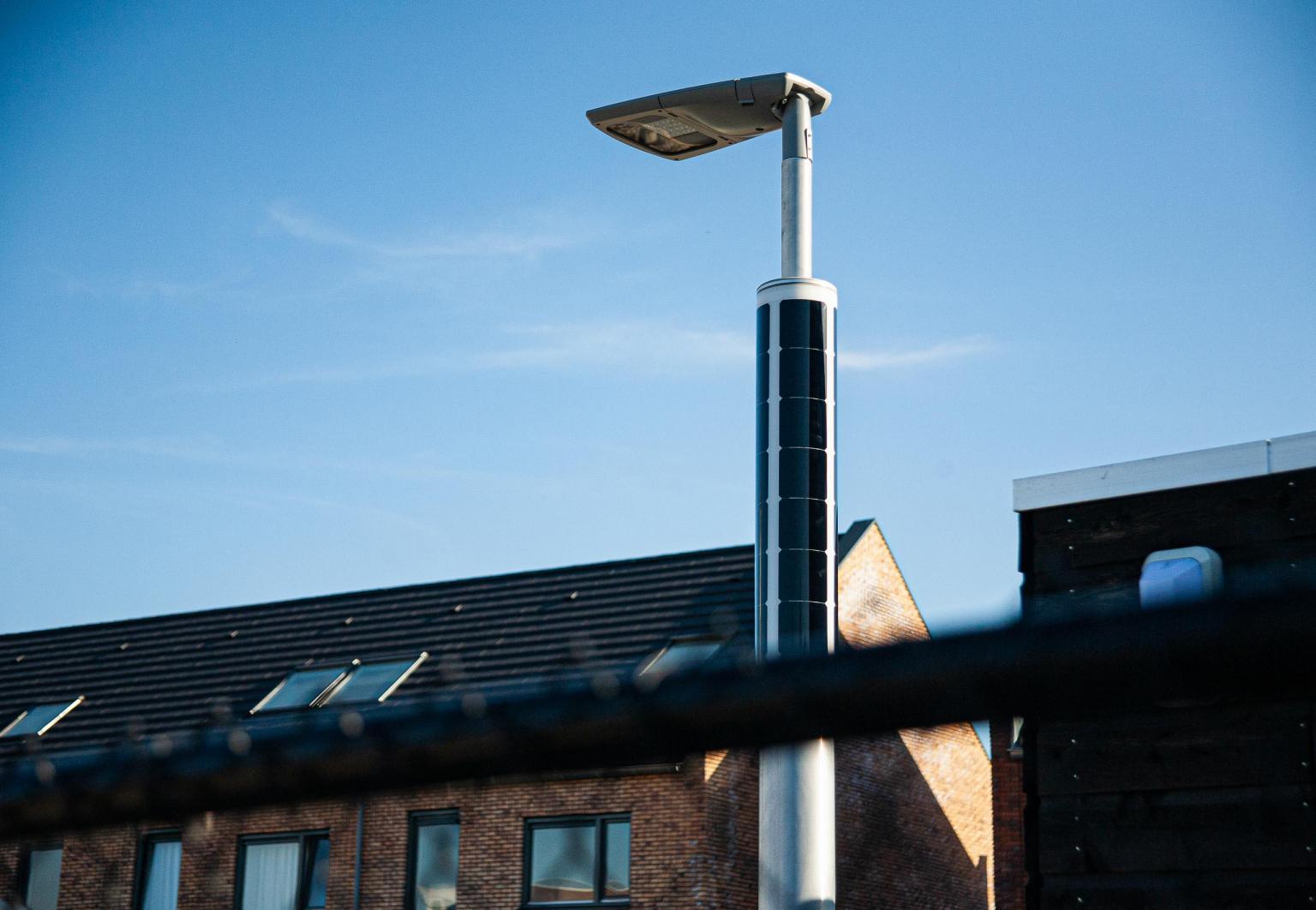 Soluxio solar parking lot lighting in the Netherlands Soluxio solar parking lot lighting in the Netherlands
